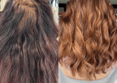 SYLVIA VORHER NACHHER ERGEBNIS BALAYAGE